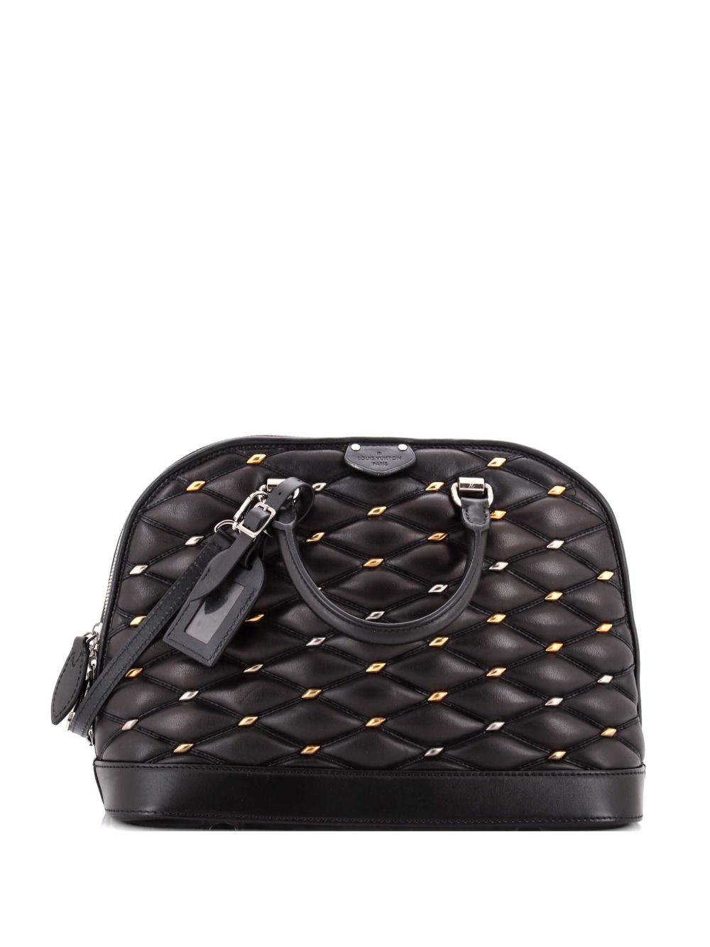 Alma Handbag Studded Malletage Leather PM tote bag
