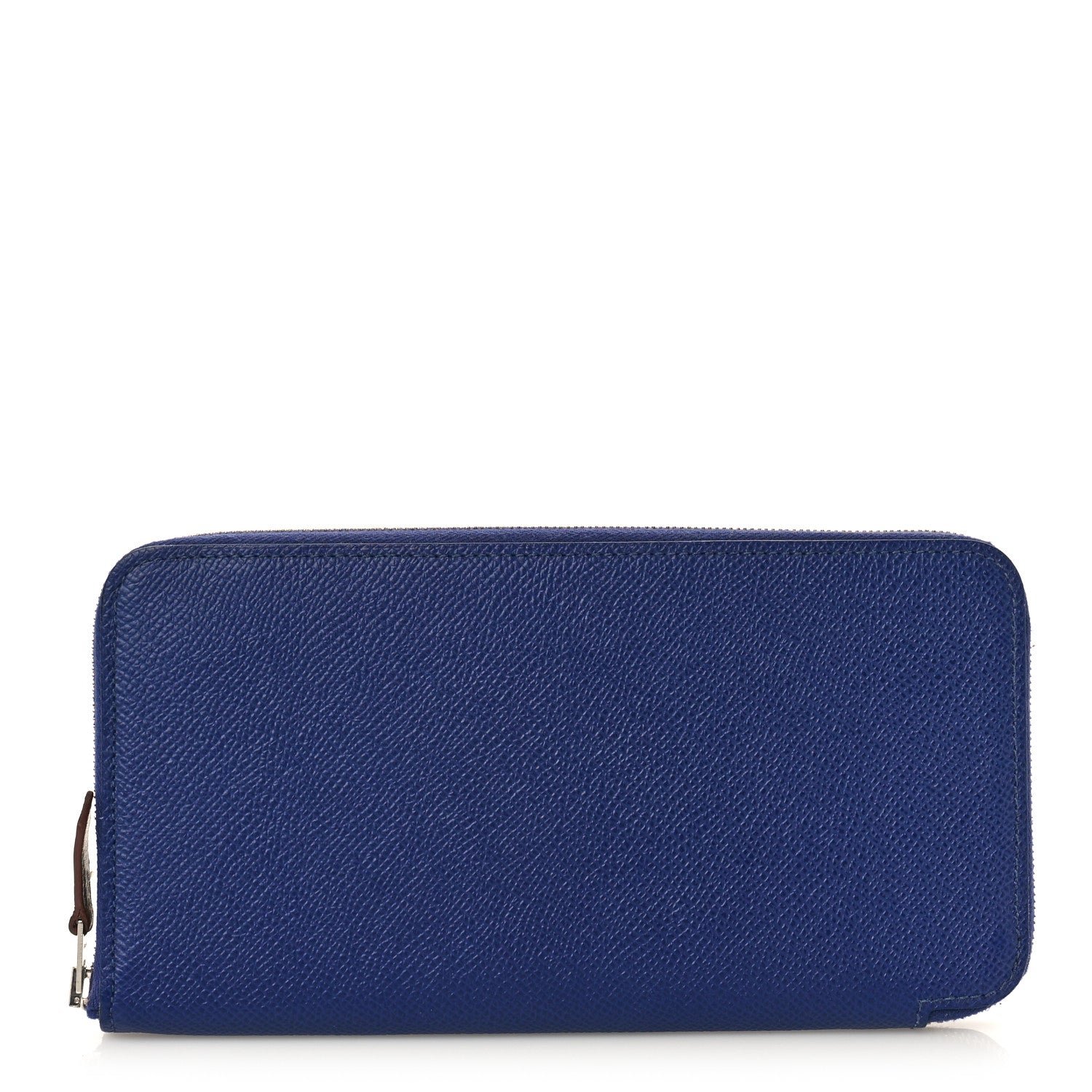 Hermes Epsom Silk'In Wallet Bleu Saphir