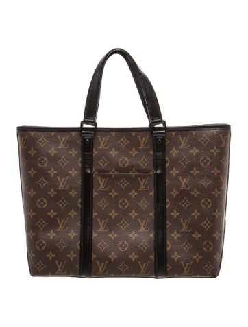 LV Monogram Macassar Weekend Tote PM