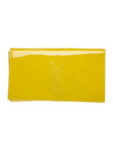 Patent Leather Belle de Jour Clutch