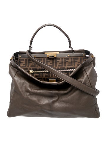 Leather Peekaboo Large