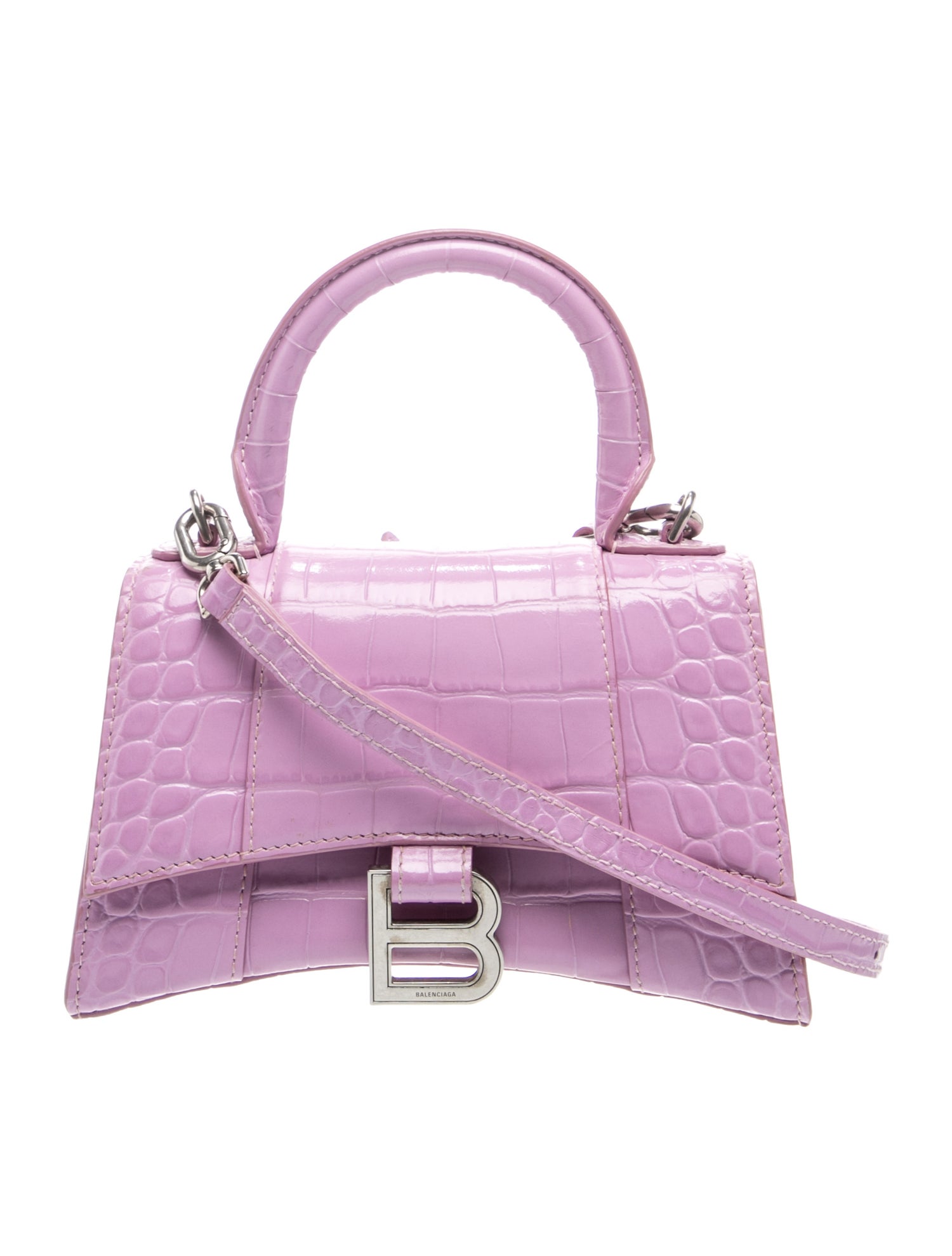 Embossed Leather Hourglass XS