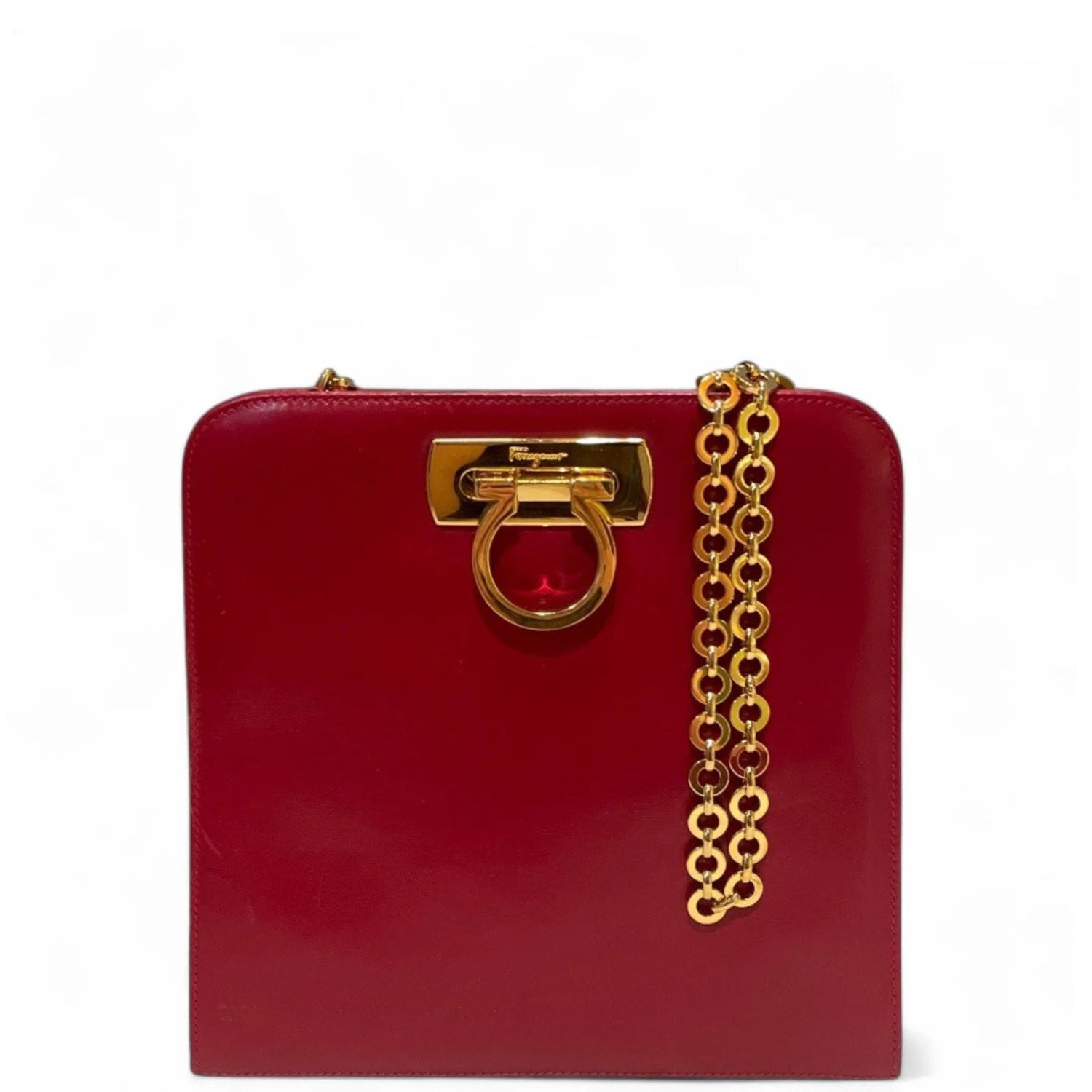 Ferragamo Calfskin Crossbody Bag Medium