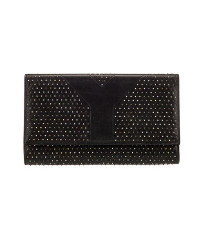 Saint Laurent Saint Laurent Leather Clutch