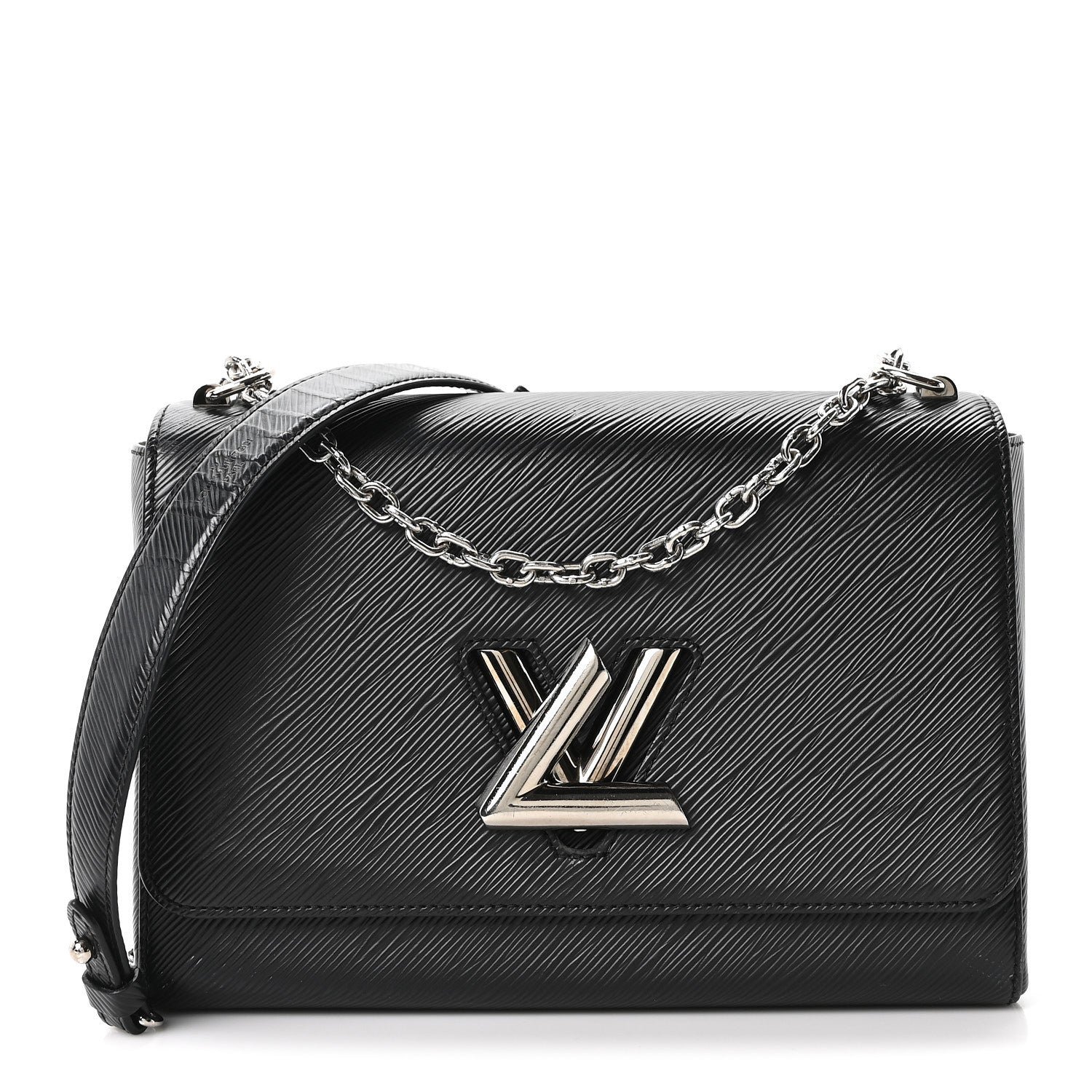 Louis Vuitton Epi Twist Shoulder Bag MM Black