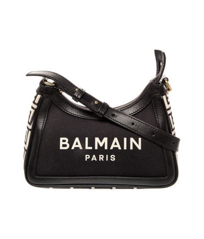 Balmain Canvas Shoulder Bag