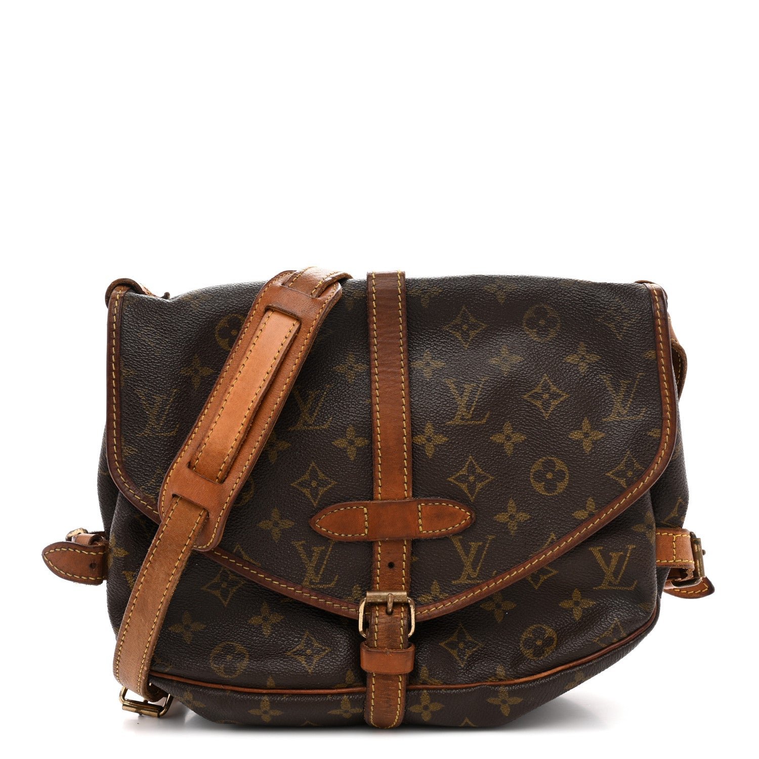 Louis Vuitton Louis Vuitton Monogram Saumur 30