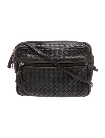 Intrecciato Crossbody Bag Vintage