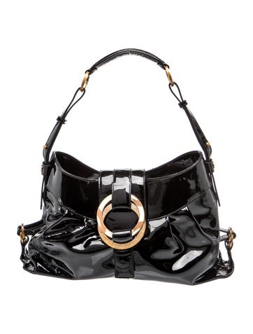 Patent Leather Shoulder Bag