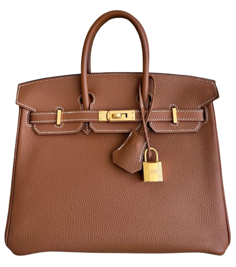 Gold Togo Birkin 25 Gold Hardware, 2020
