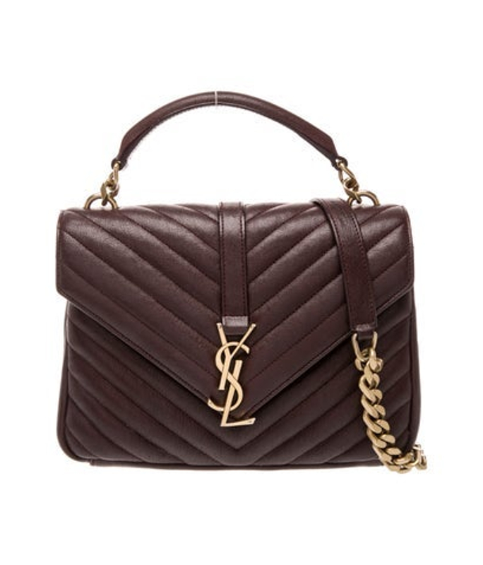 Saint Laurent Laurent Chevron College Medium