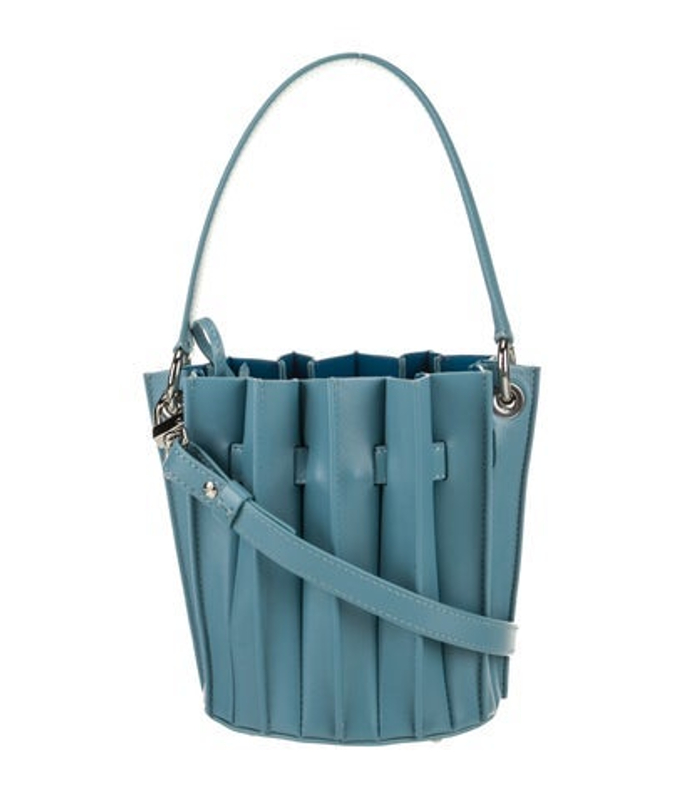 Sara Battaglia Battaglia Leather Bucket Bag