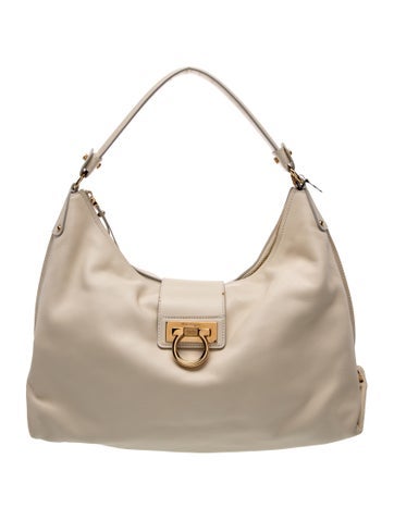 Salvatore Ferragamo Leather Hobo