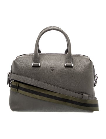 Leather Top Handle Bag