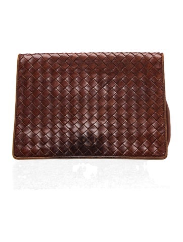 Intrecciato Clutch Vintage