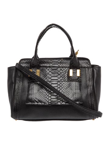 Python Top Handle Bag