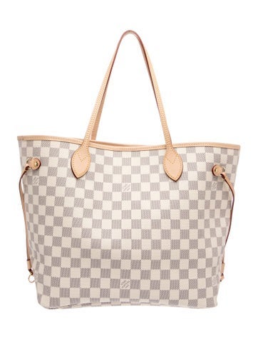 Damier Azur Neverfull w/Pouch MM