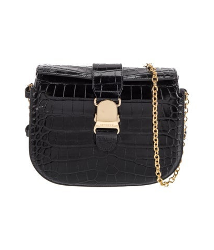 Senreve Embossed Leather Shoulder Bag