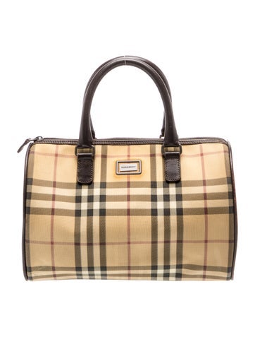 Nova Check Top Handle Bag