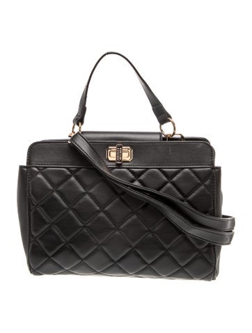Leather Top Handle Bag w/ Tags