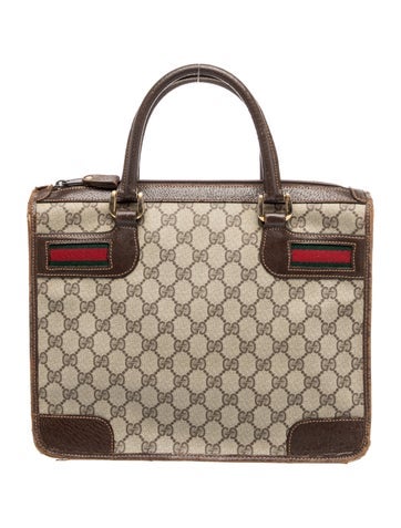 GG Canvas Top Handle Bag Vintage