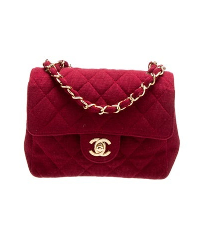Chanel Quilted Mini Square Flap Bag
