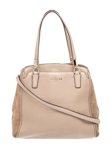 Leather Top Handle Bag