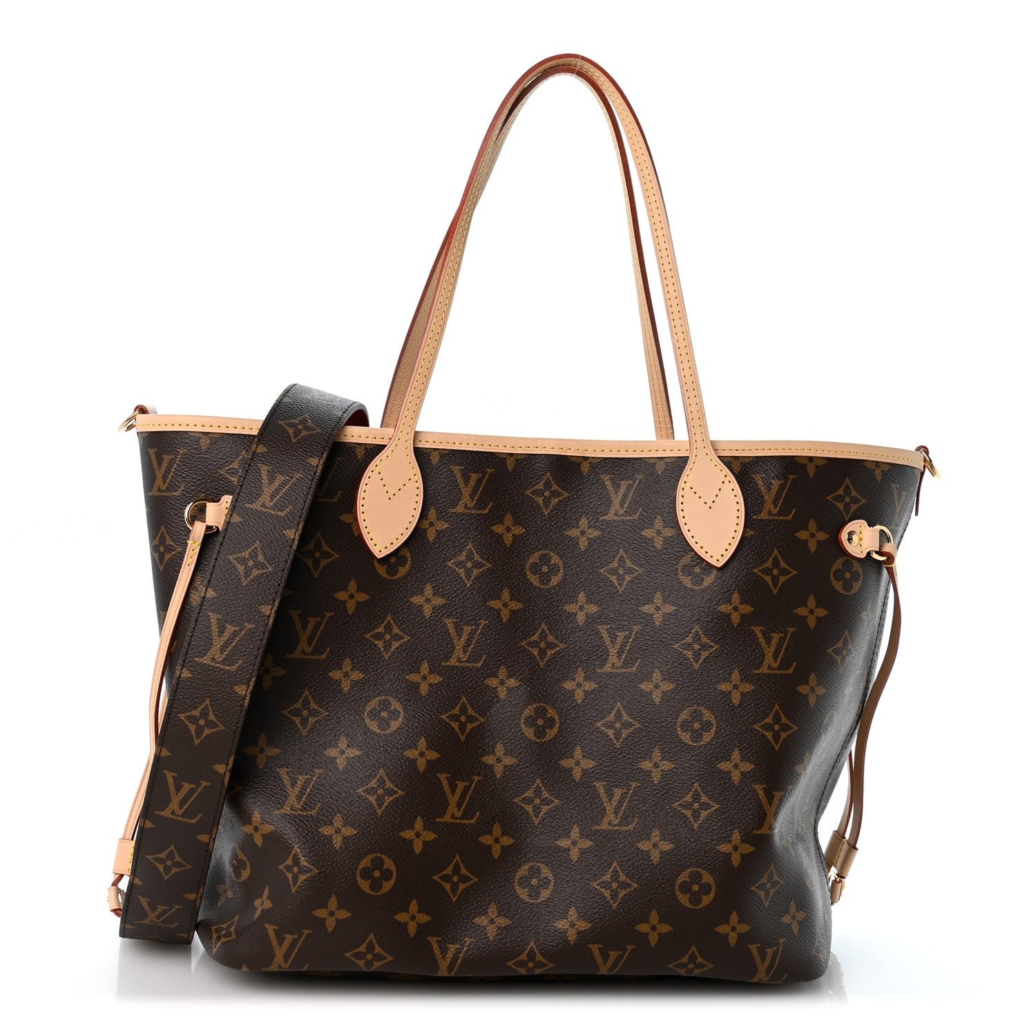 Louis Vuitton Monogram Inside Out Neverfull Bandouliere MM Rouge Sari