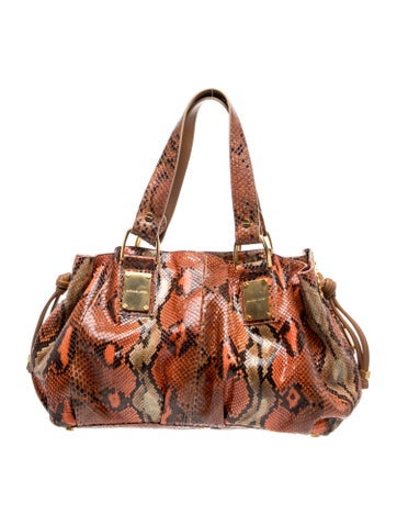 Snakeskin Shoulder Bag