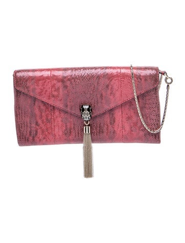 Bvlgari Leather Shoulder Bag
