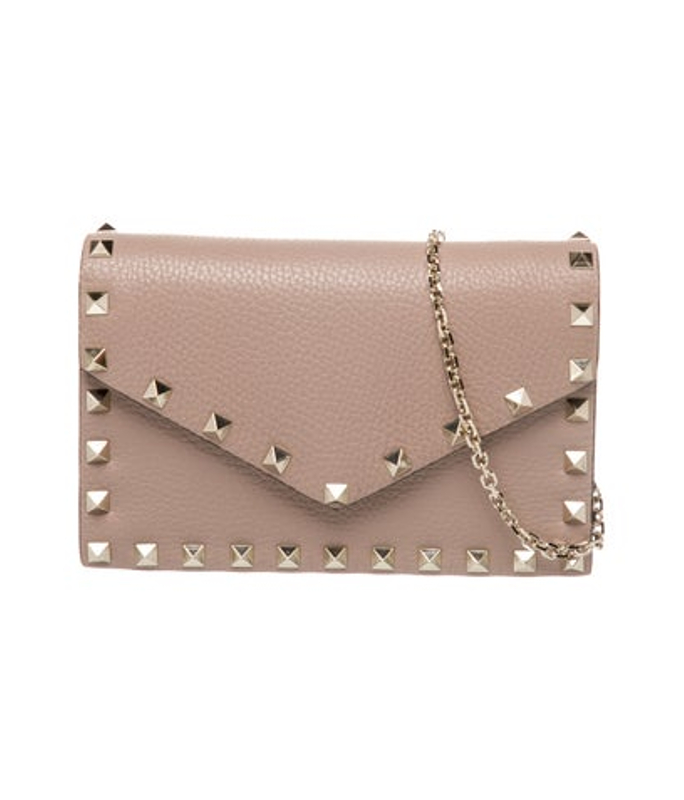 Valentino Rockstud Clutch W Tags