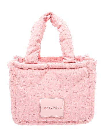 Terry Cloth Top Handle Bag