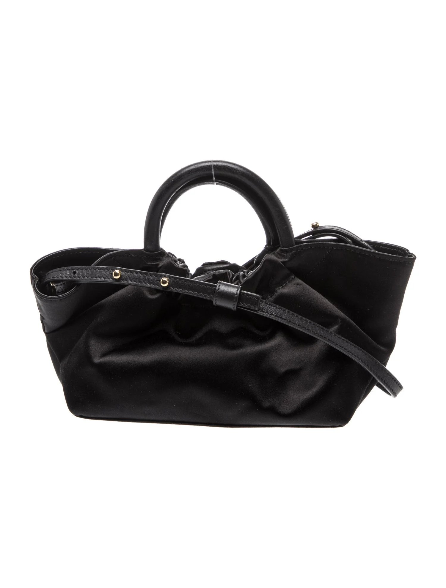 Leather Top Handle Bag