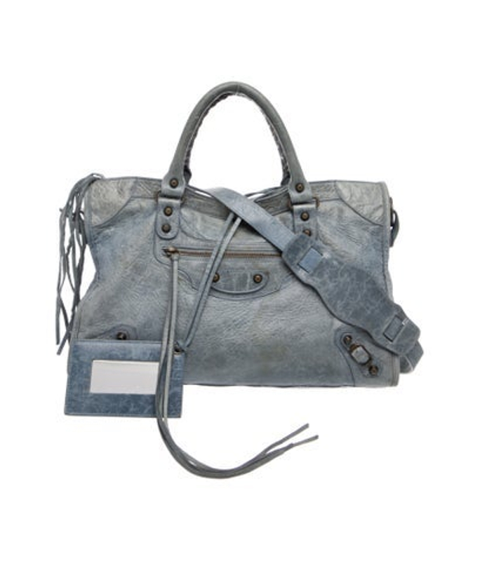 Balenciaga Leather Motocross Classic City