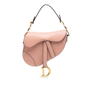 Goat Leather Mini Goatskin Saddle Bag