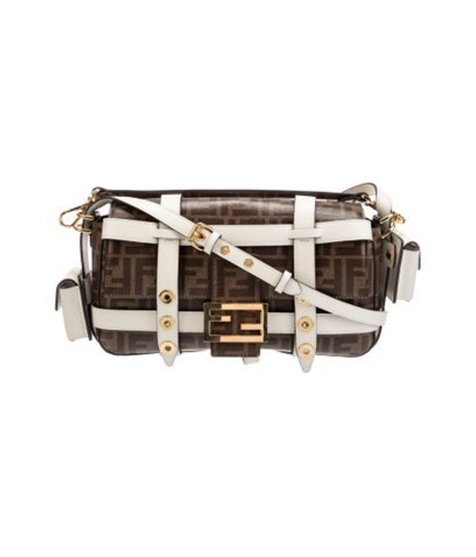 Fendi Zucca Ff Top Handle Bag