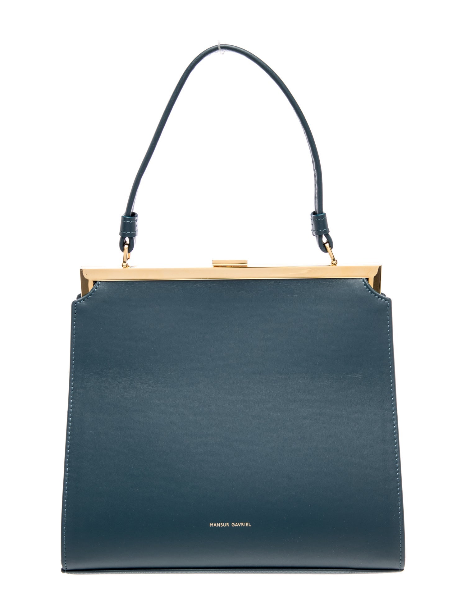 Leather Top Handle Bag
