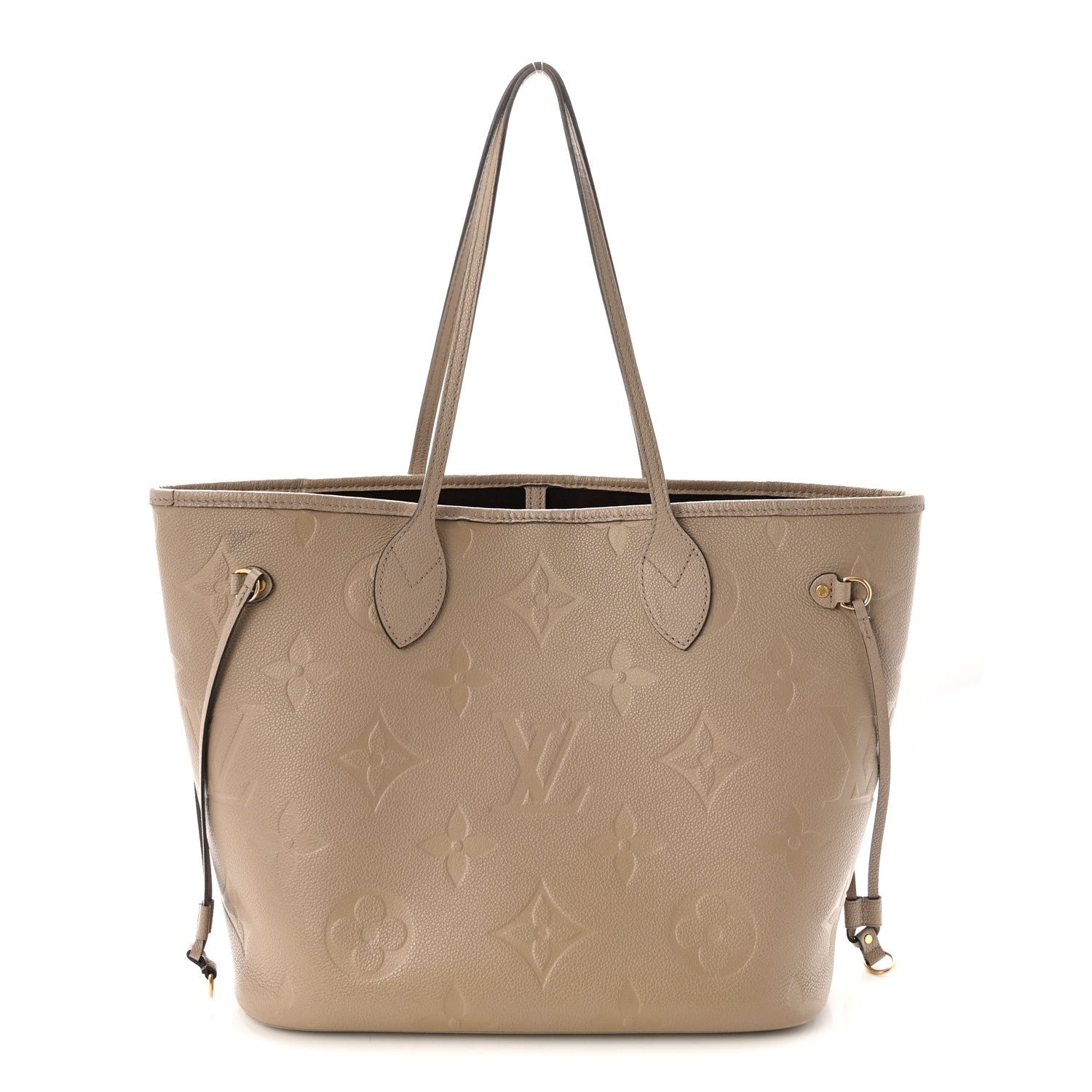 Louis Vuitton Empreinte Monogram Giant Neverfull MM Tourterelle