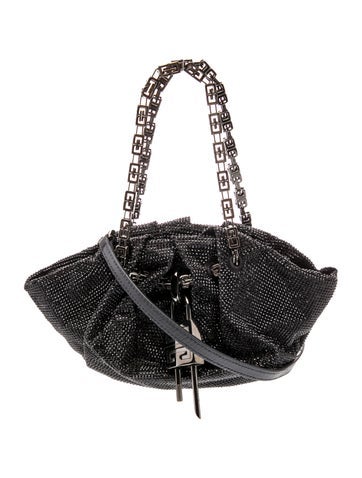 Satin Top Handle Bag