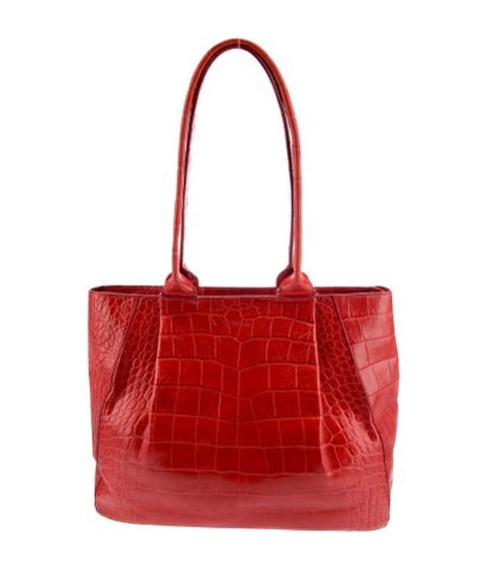 Furla Embossed Leather Shoulder Bag
