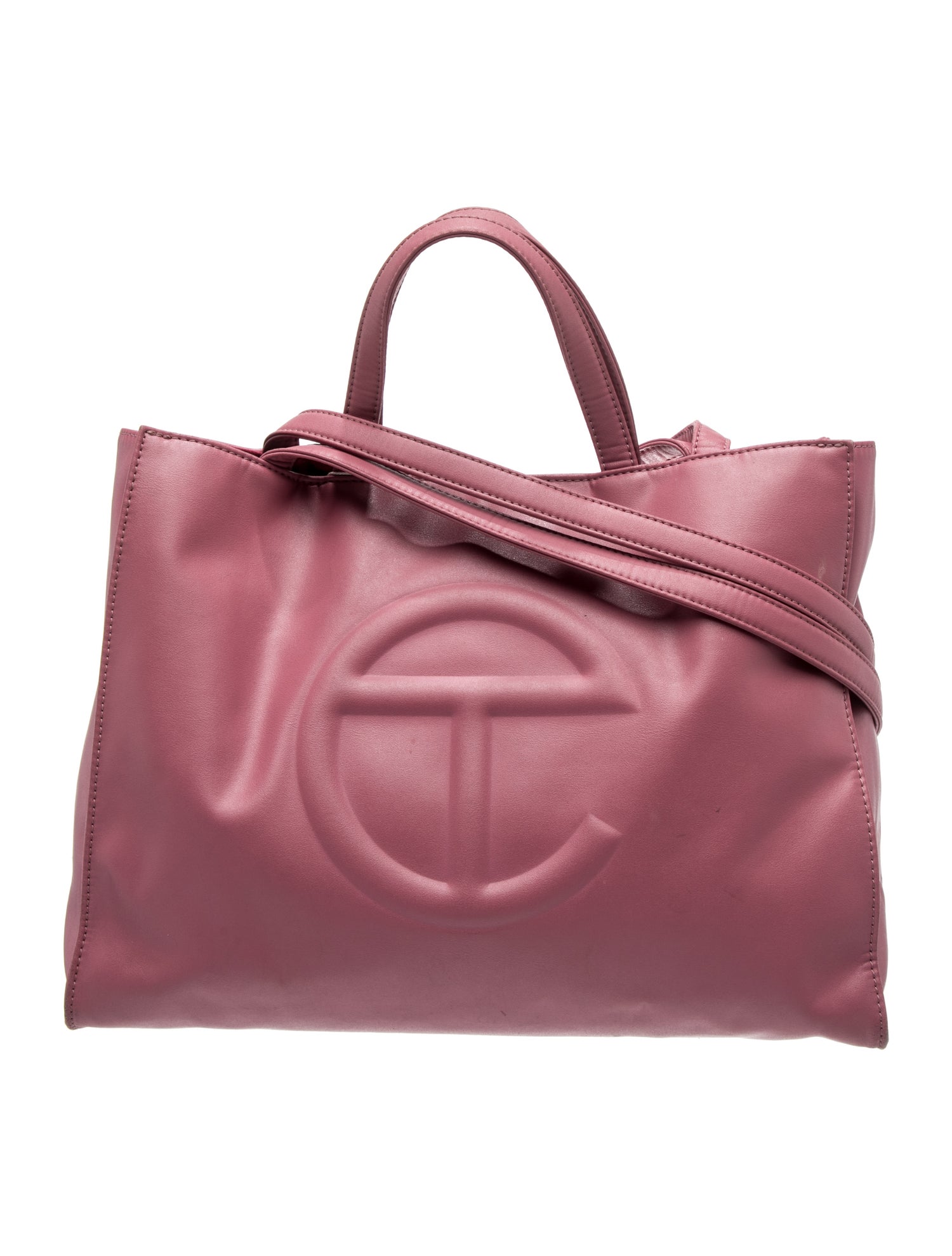 Vegan Leather Shopping Tote