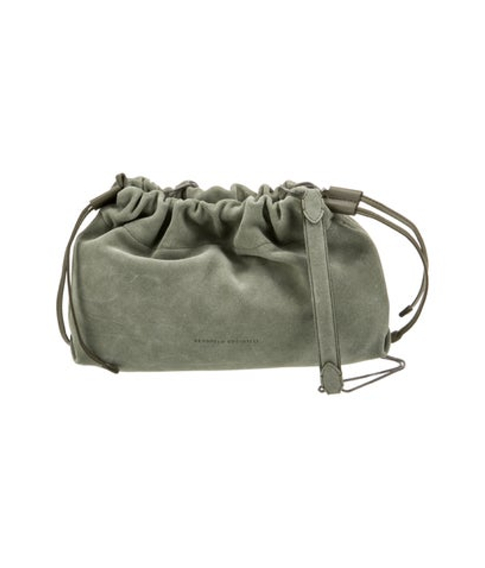 Brunello Cucinelli Cucinelli Suede Clutch