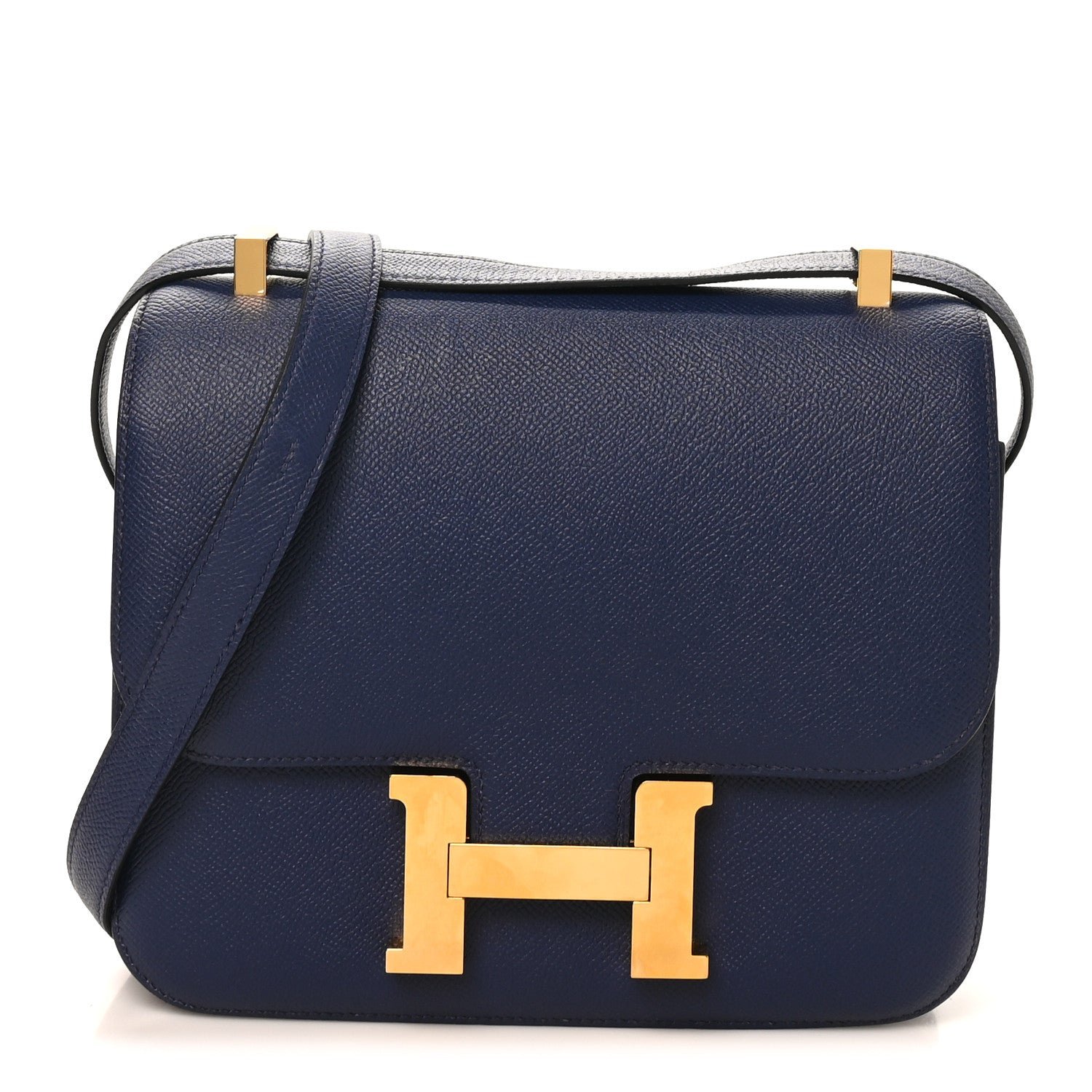 Hermes Epsom Constance 24 Bleu Saphir