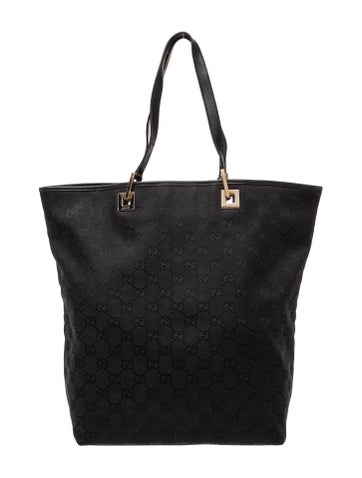 GG Canvas Top Handle Bag