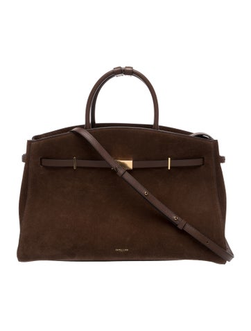 Leather Top Handle Bag