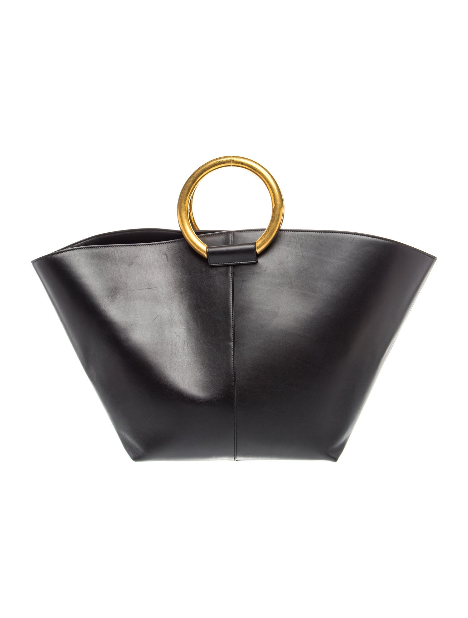 Leather Trapezoid Maxi 2024