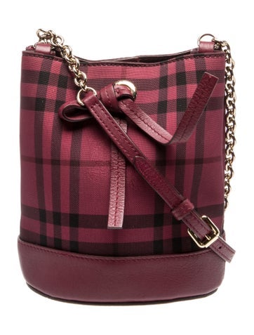 Burberry Horseferry Check Bucket Bag