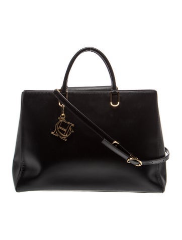 Leather Top Handle Bag