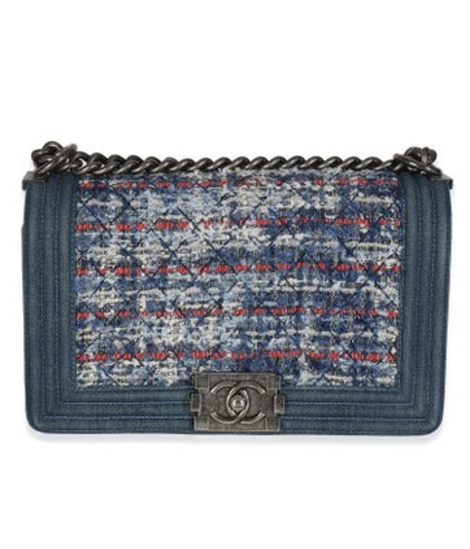 Chanel Medium Tweed Boy Bag