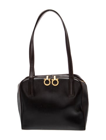 Ferragamo Leather Shoulder Bag